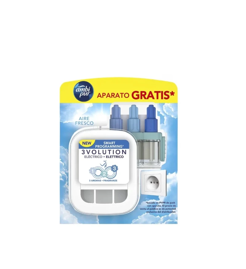 AMBI PUR ODORIZANT CAMERA 3VOLUTION AP+REZERVA 20ML FRESCA